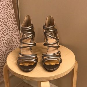 Silver Gleam Vince Camuto Fortuner Heels